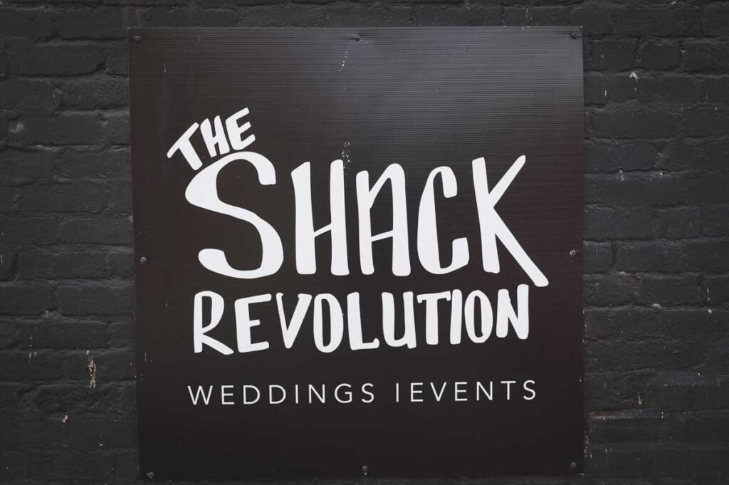 Shack revolution sign