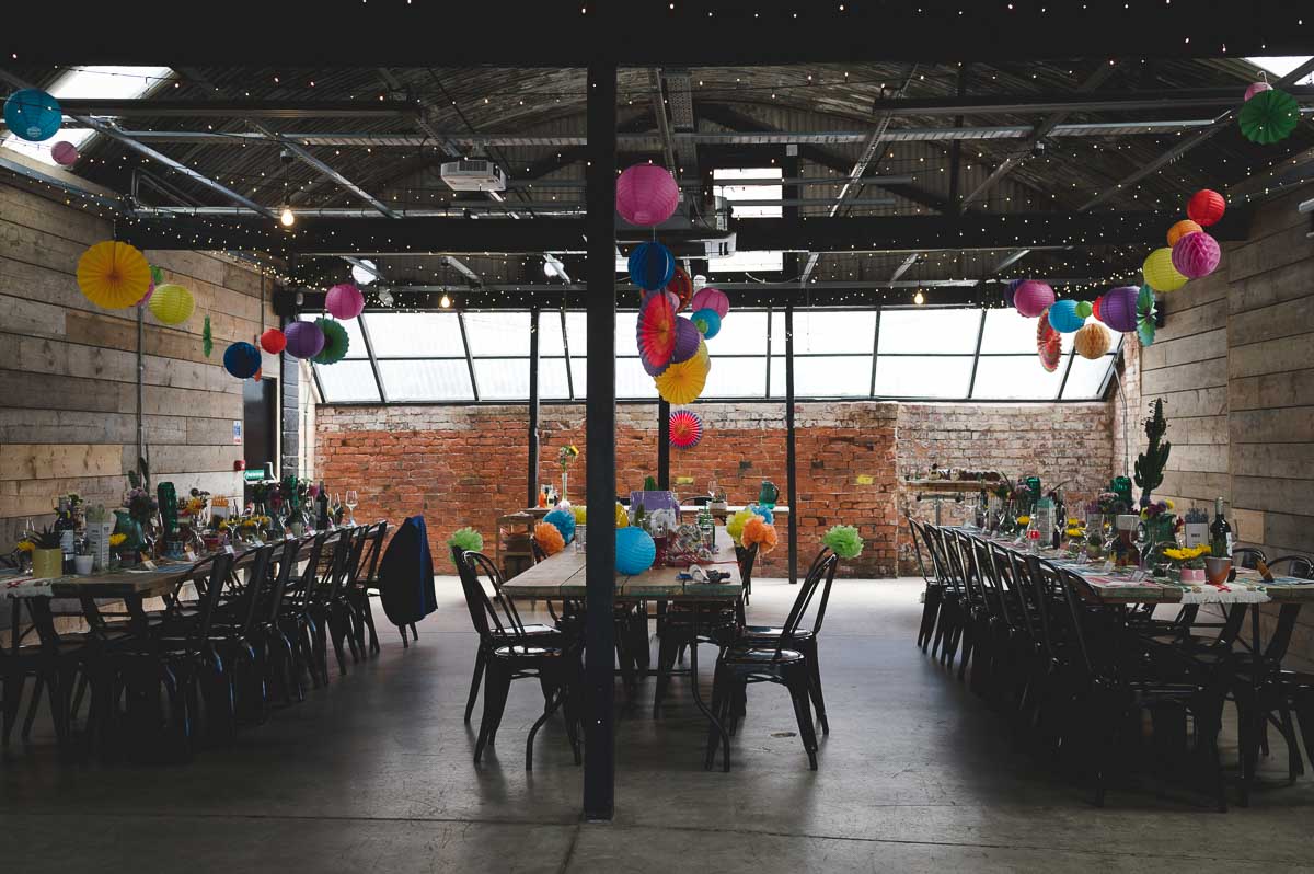 The workshop at Shack Revolution in Hereford