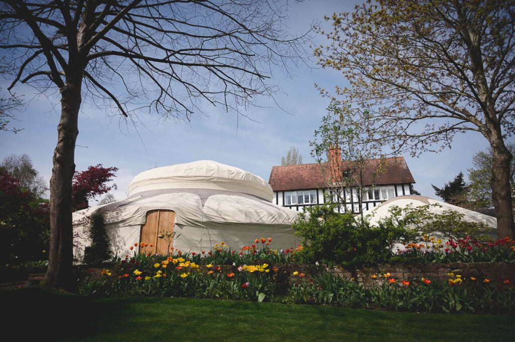 Alternatives to a marquee for your wedding - Yurt